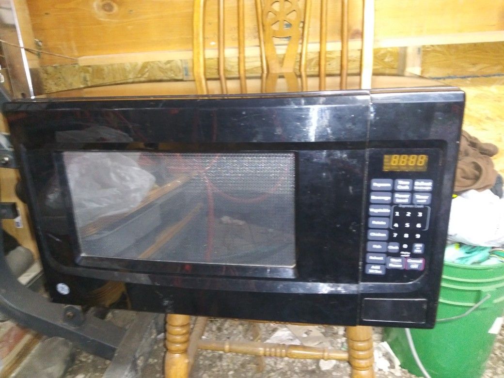 G E microwave.