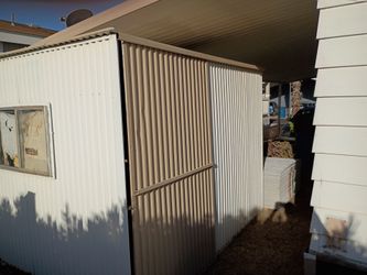 Free for pickup (Must Take All): Steel and Aluminum Shed