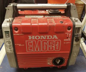 Honda EM650 Gas emergency Generator