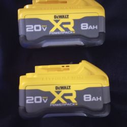 DeWalt XR 8 Amp Power Stack Batteries Three Times More Powerful Than Flex Volt