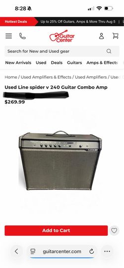 Line Spider V240 Amp