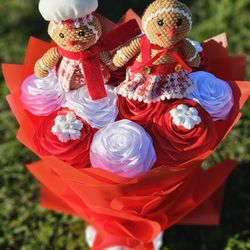 Christmas Eternal Bouquet of 12 Roses 💐