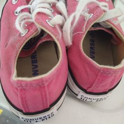 Pink Converse Size Kids 12