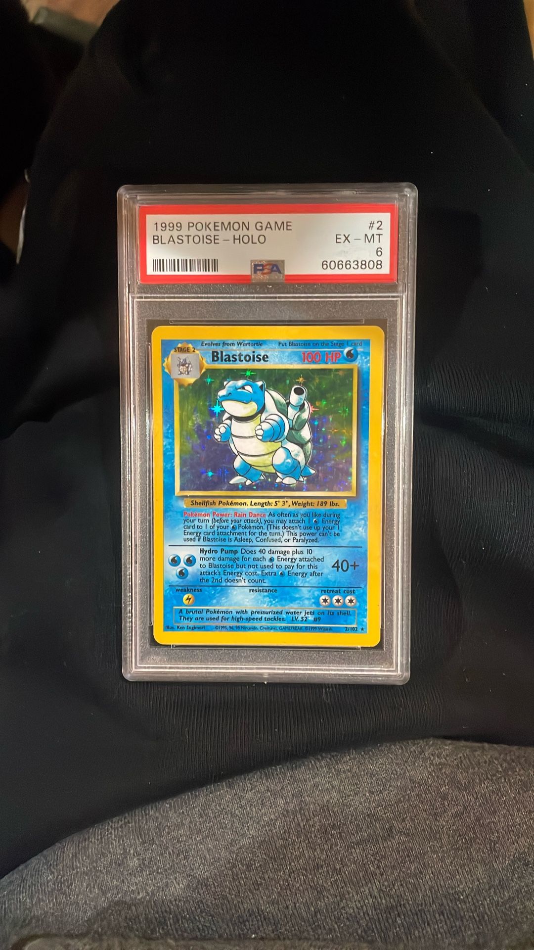 1st edition blastoise