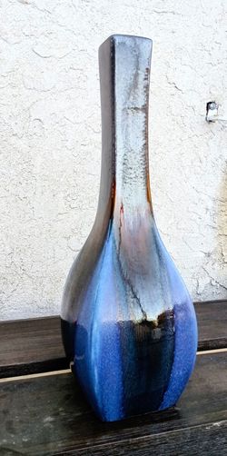 Ceramic Vase with Reactive Glaze