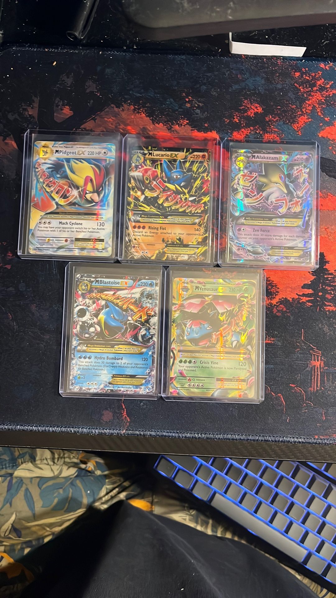 Pidgeot / Lucario / Alakazam / Blastoise / Venusaur