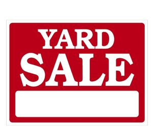 Yard Sale November 1st 