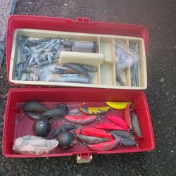 One Lot Lead Fishing Sinkers