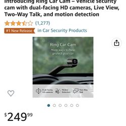  2 Ring Car cameras
