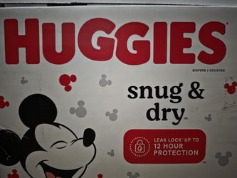 Huggies Snug & Dry Size 6 54 Counts