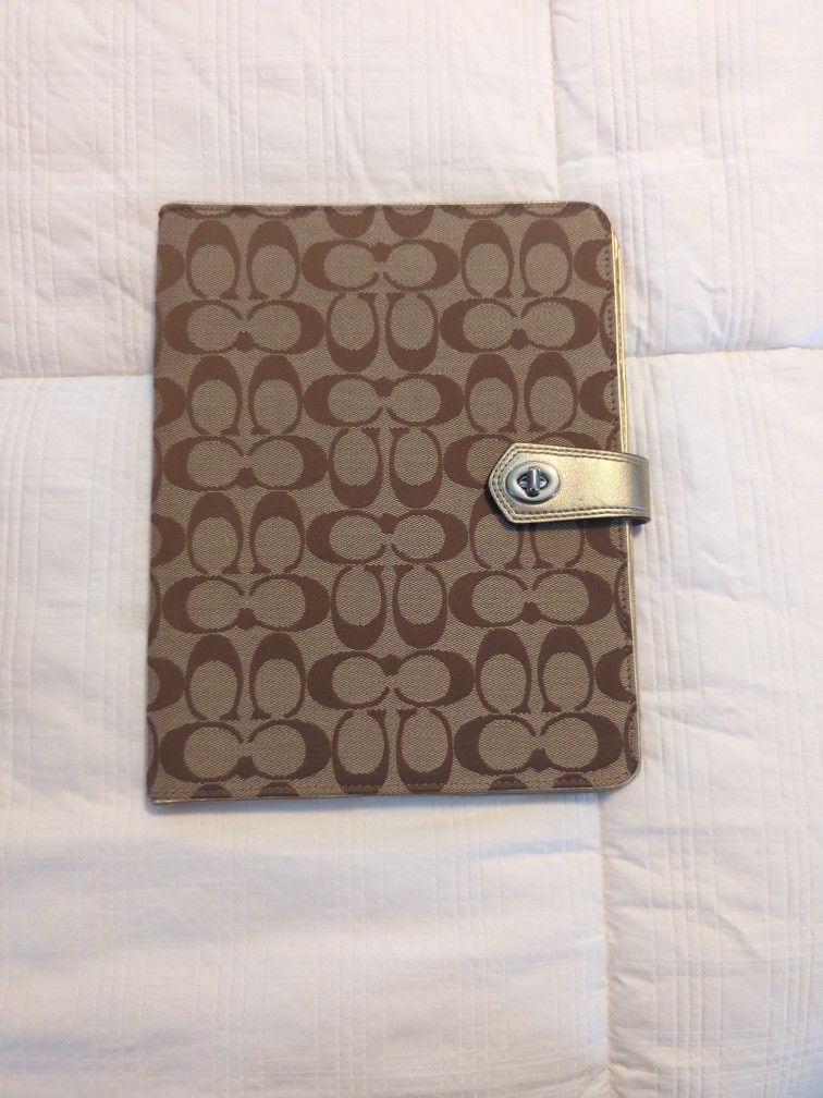 Coach iPad Case