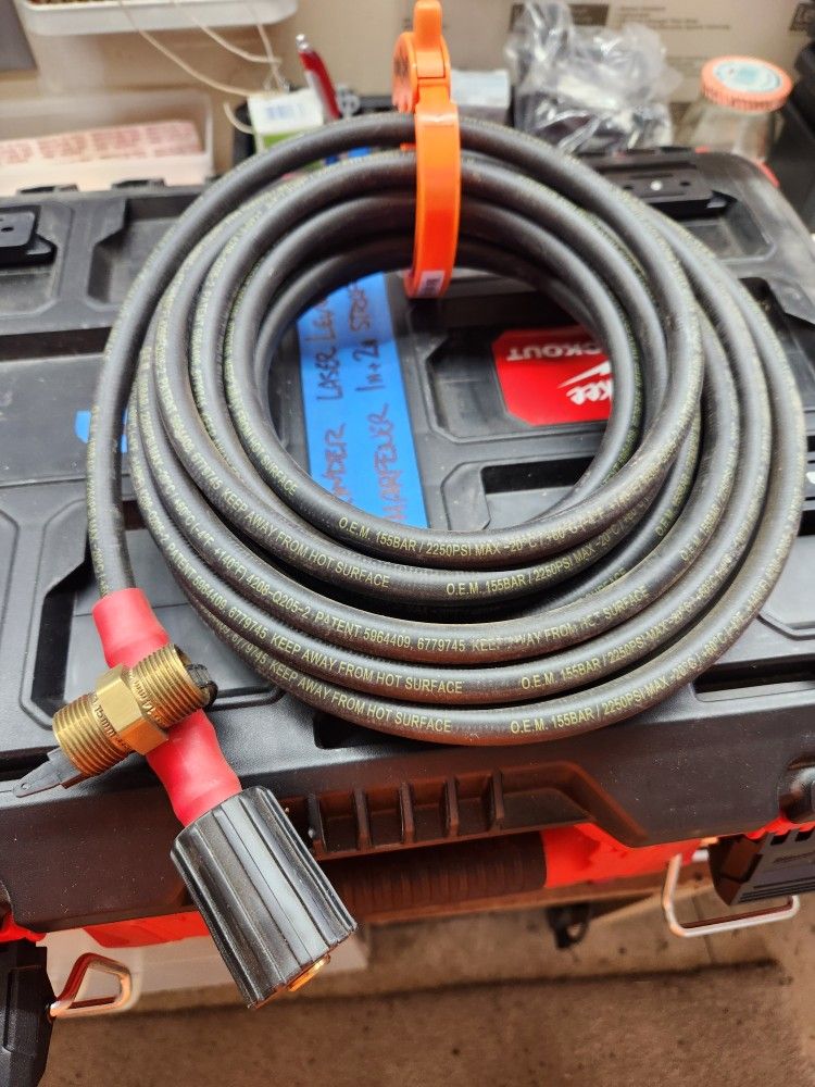 2250psi Presure Washer Hose 25'
