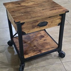 End table with drawer