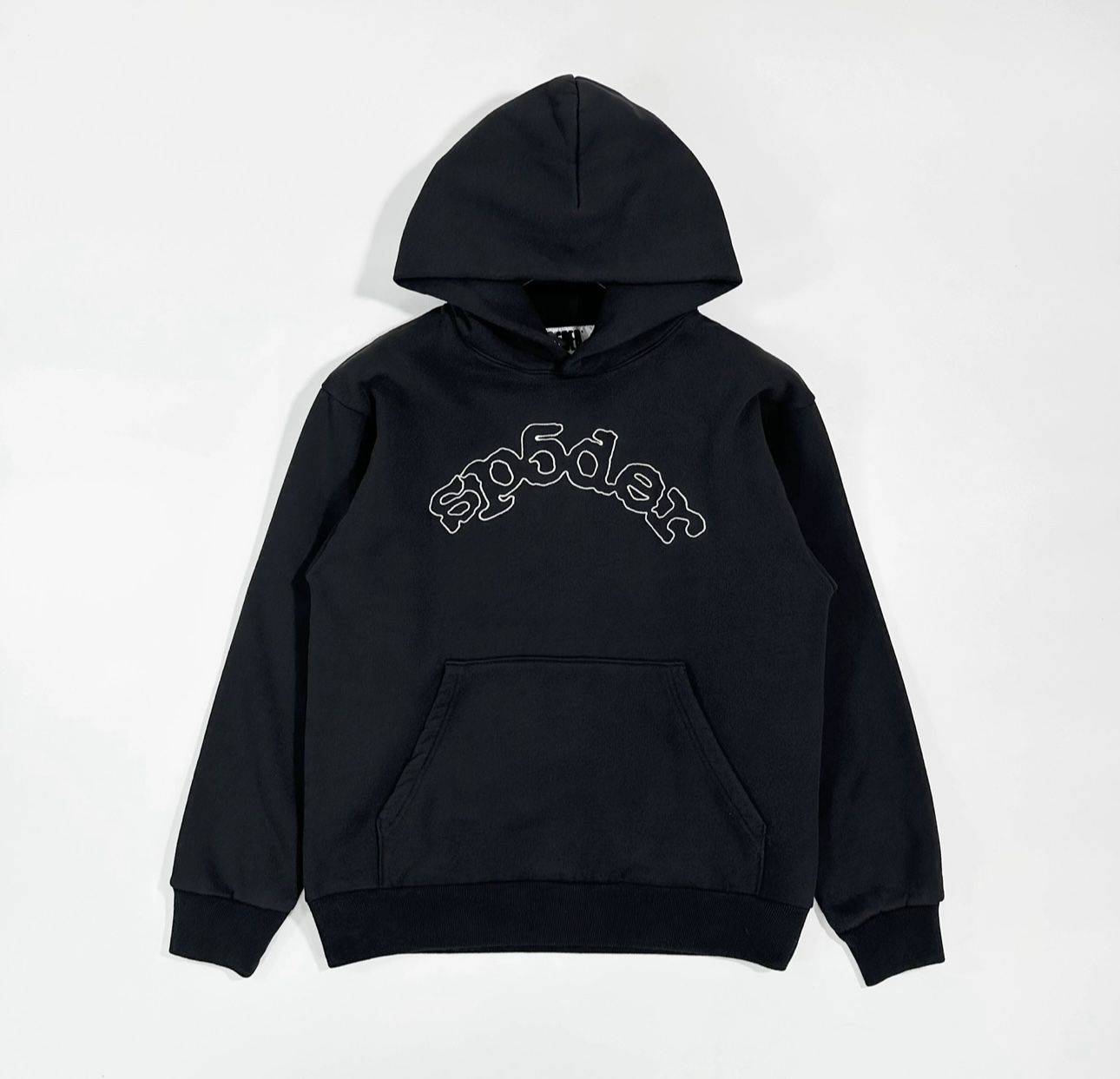 Spider Hoodie *OG Logo* (Black) Size M