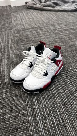 Preschool “ Red Cement “ Jordan 4s Sz 2Y