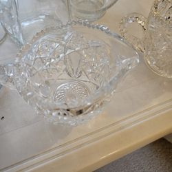Vintage EAPG By McKee Glass Co. Set