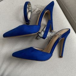 Royal Blue Heels New