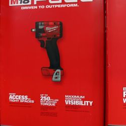Milwaukee New Compact Impact Wrench Fuel M18