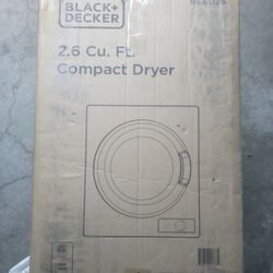 Black And Decker BCED26 2.6 Cubic Ft . Compact Dryer