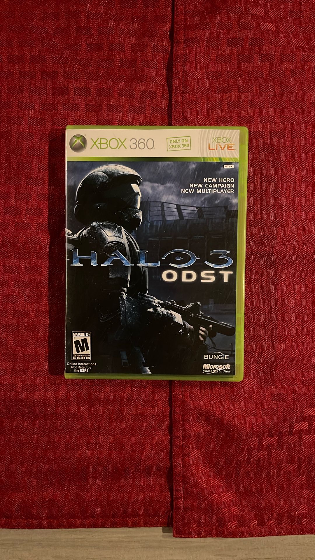 Halo 3 ODST Xbox 360 Video Game