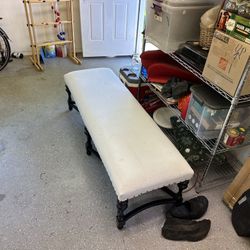 Upholstered Wood Bench