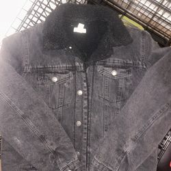Forever21 Fleece Lined Jean Jacket