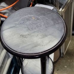 Small Wood Plant Stand