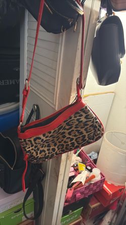 Cheetah print purse