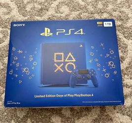 Playstation 4 slim console days of play edition 1tb