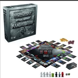 MANDALORIAN MONOPOLY SPECIAL EDITION STAR WARS COLLECTORS