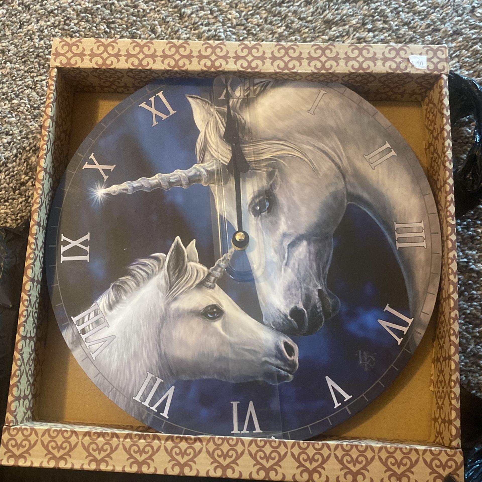 Unicorn Clock