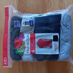 Fruit of the Loom Men's Undershirt 6-Pack, Moisture-Wicking, Tag-Free