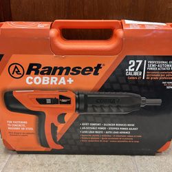 Ramset Cobra + 16944.27 caliber powder actuated tool new in Box