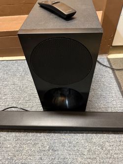 Samsung Soundbar with Subwoofer and Remote