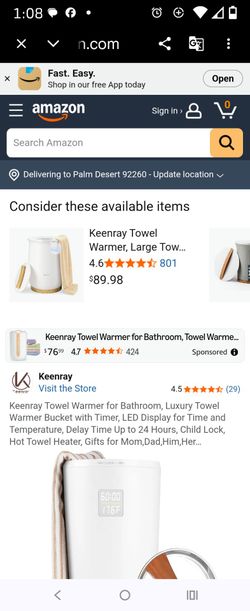 Towel/robe/blanket warmer