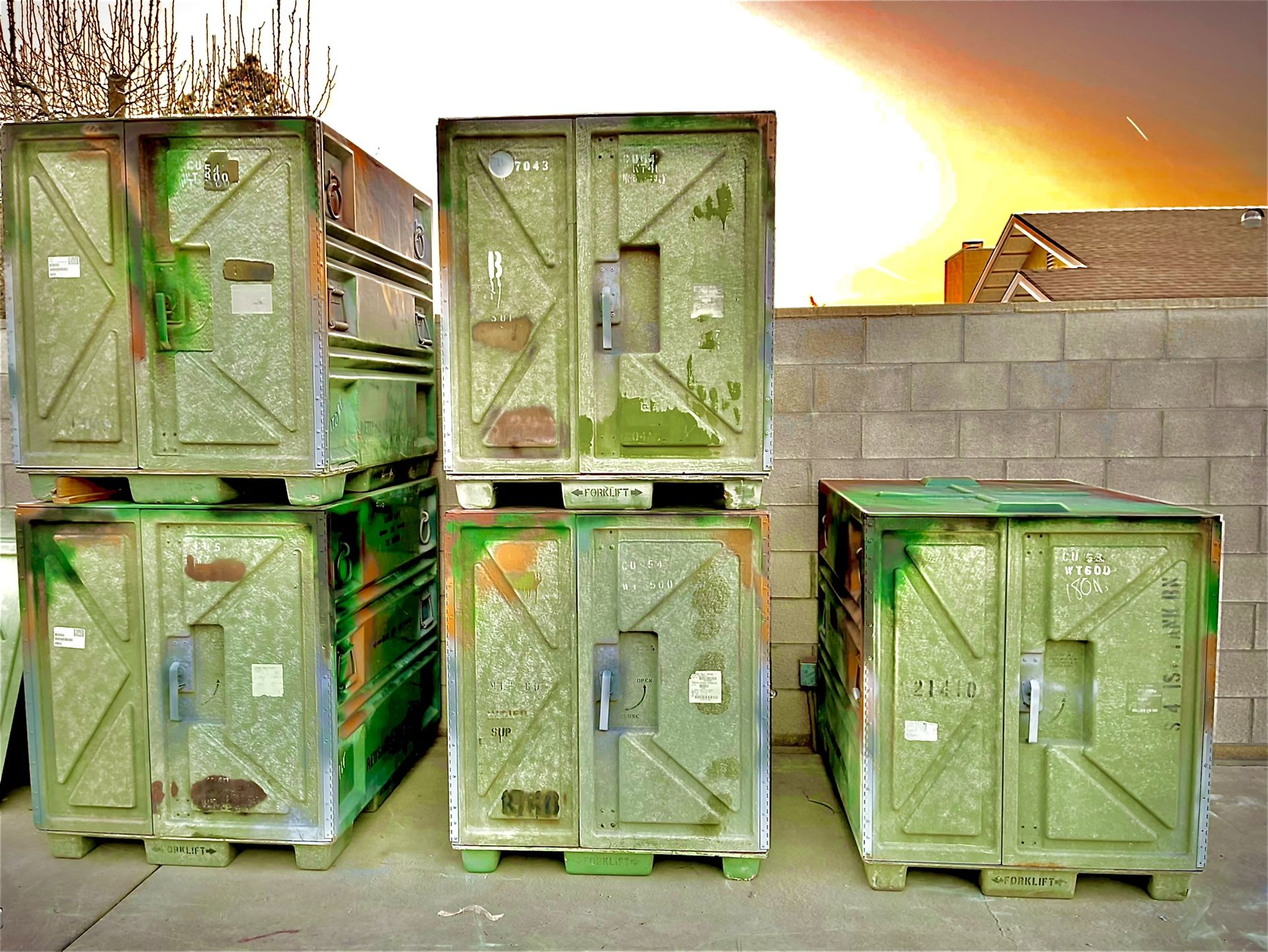 Waterproof ,Stackable , Locking, Military Grade, Fiberglass ,Storage ...