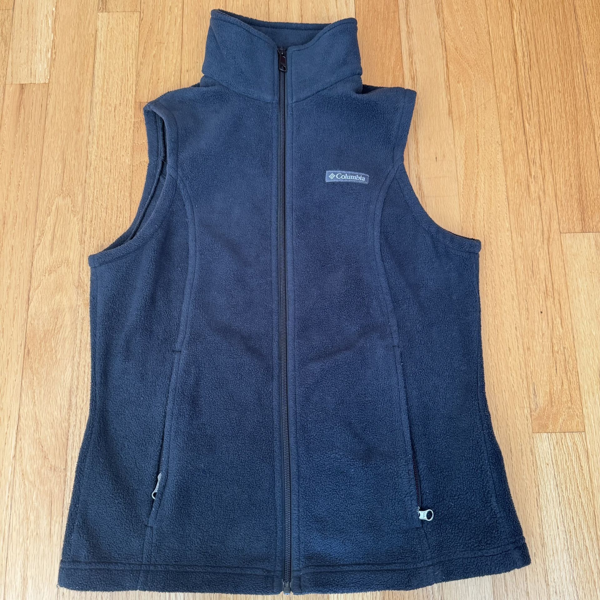 Casual Columbia Women’s Fleece Vest Outdoors Hiking Puffer Core Aesthetic