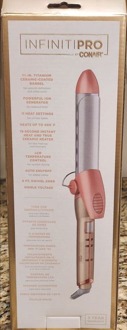 Conair Infinity Pro Titanium Ceramic Curling Iron!