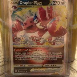 Holo Drapion VSTAR 119/196 Ultra Rare Lost Origin Pokemon TCG