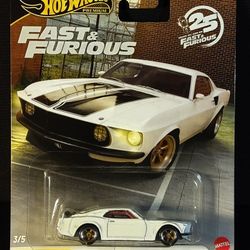 Hot Wheels Premium Fast & Furious 1969 Ford Mustang Boss 302