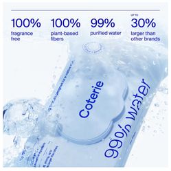 Coterie Wipes- 4pk