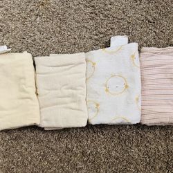 Cotton receiving blankets