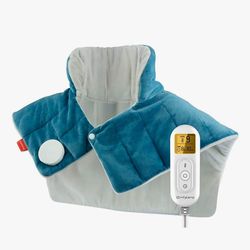 Comfytemp Heating Pad for Neck and Shoulders and Back, FSA HSA Eligible 2.6lb Weighted Electric Heat Pad for Pain Relief, Large H NEW ¿Reg. Price $44.