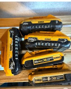 Dewalt batteries