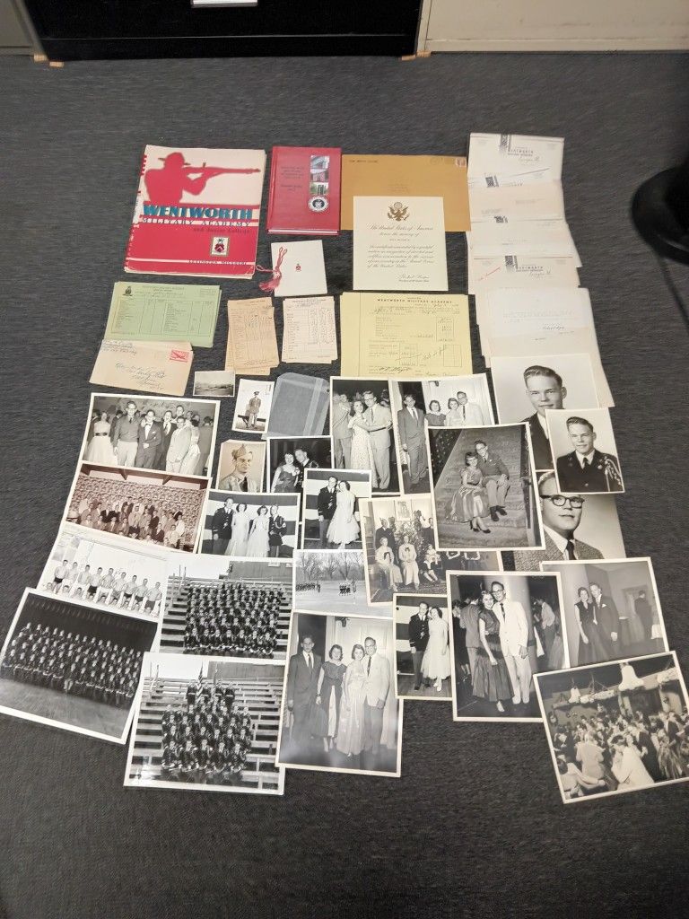 Wentworth Military Academy Lot Of Different Stuff