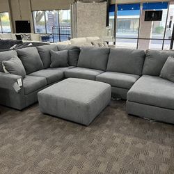 New Grey Sectional Sofa 