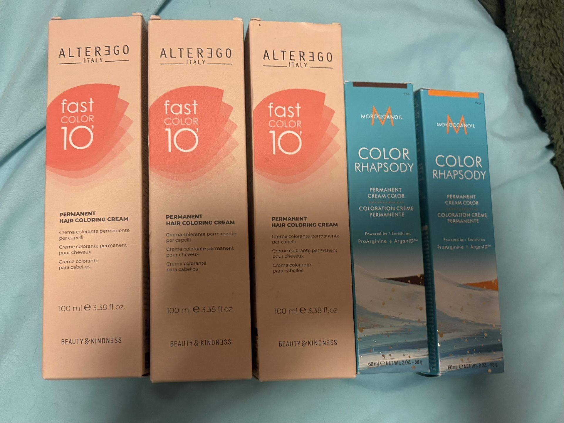 Blonde AlterEgo and Color Rhapsody Hairdye