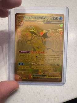 Greninja gold ex