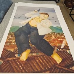 Fernando Botero - Prints on Canvas 24x16
