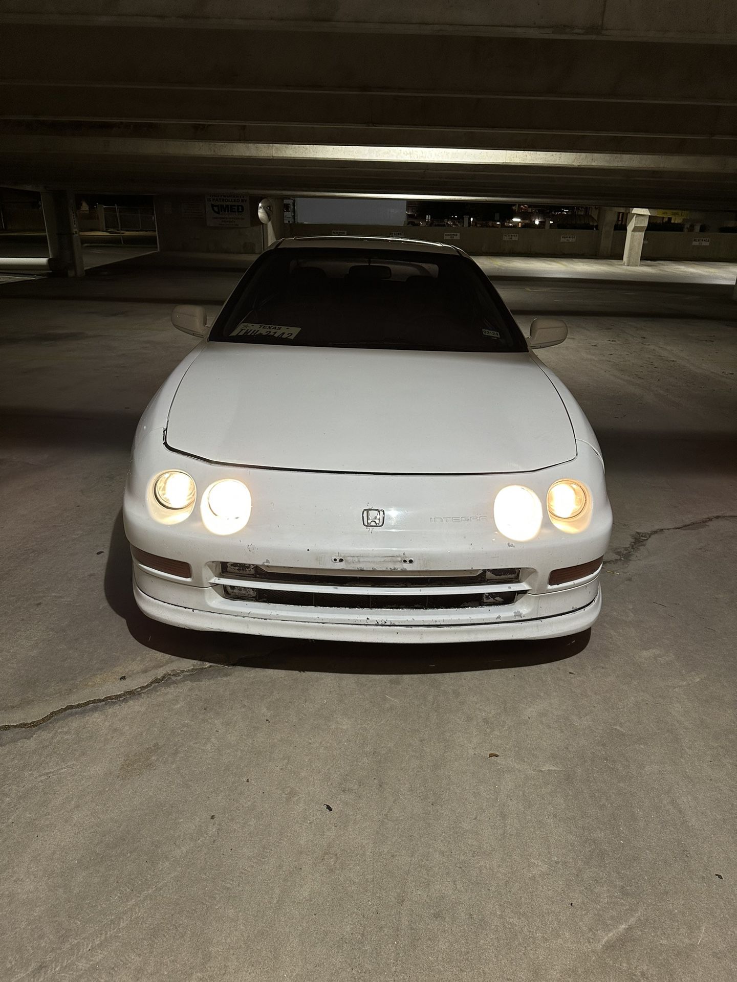 OEM 94-97 Acura Integra Bumper and Headlights